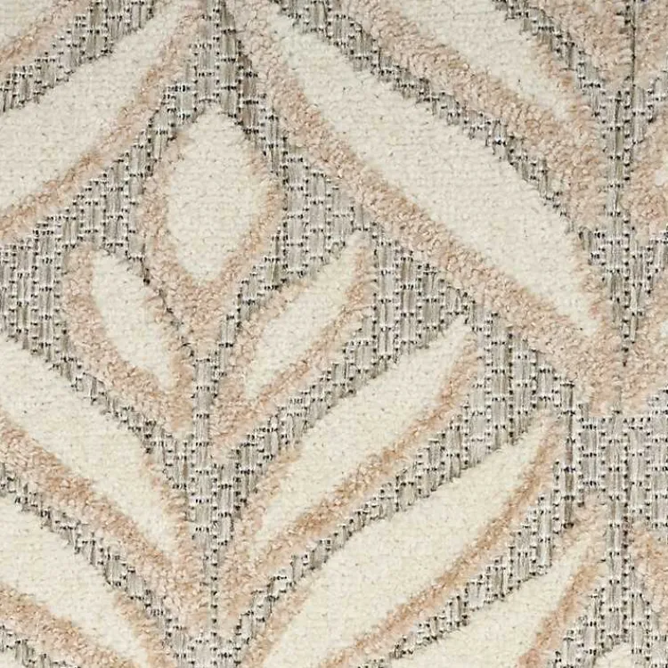 Kirklands Home Aloha Ivory Botanical Indoor/Outdoor Area Rug, 6x9 Online