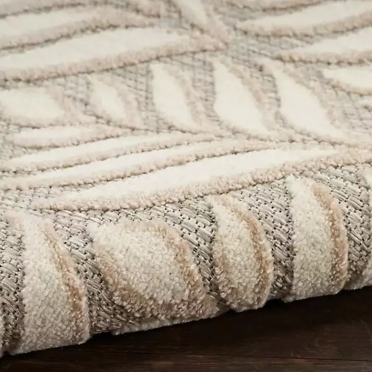 Kirklands Home Aloha Ivory Botanical Indoor/Outdoor Area Rug, 6x9 Online