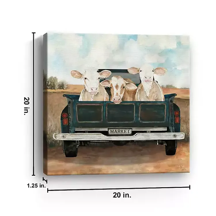 Kirklands Home Along for the Ride Canvas Art Print, 20x20 in. Multi Outlet