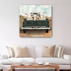 Kirklands Home Along for the Ride Canvas Art Print, 40x40 in. Multi Hot