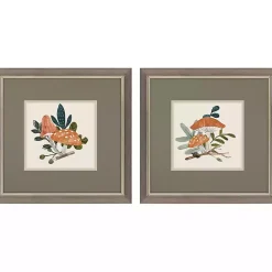 Kirklands Home Amanita Mushroom Framed Art Prints, Set of 2 Hot