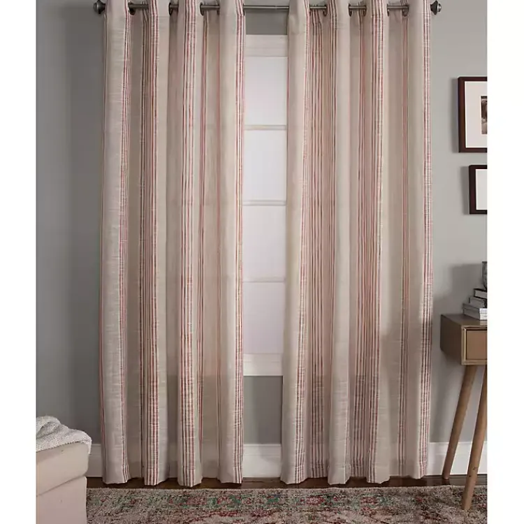 Kirklands Home Amber Stripe Single Curtain Panel, 84 in. Hot