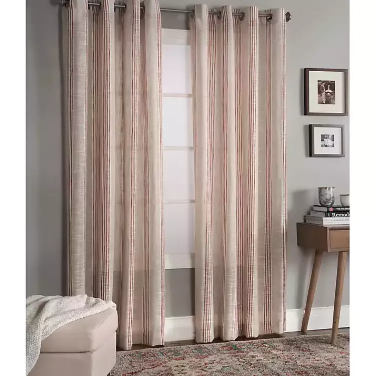 Kirklands Home Amber Stripe Single Curtain Panel, 84 in. Hot