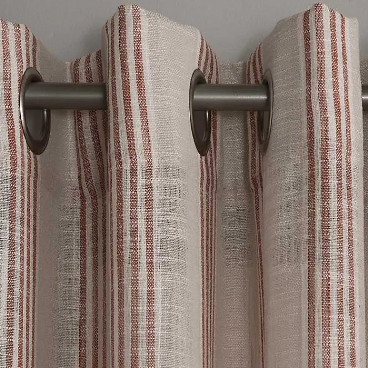 Kirklands Home Amber Stripe Single Curtain Panel, 84 in. Hot