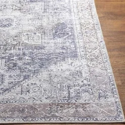 Kirklands Home Amelie Navy Blue Classic Washable Area Rug, 5x7 Online