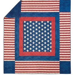 Kirklands Home Americana Patch 3-pc. Full/Queen Quilt Set Sale