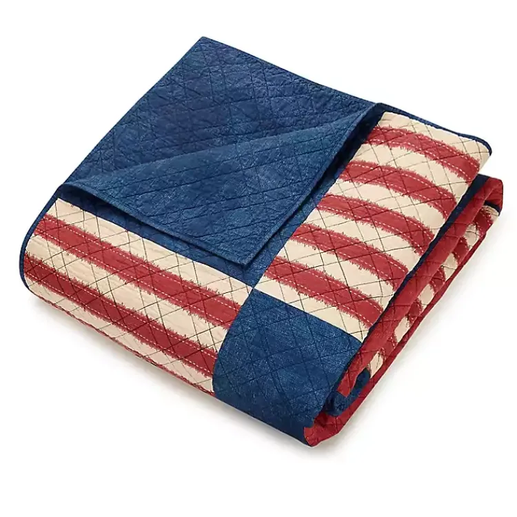Kirklands Home Americana Patch 3-pc. Full/Queen Quilt Set Sale