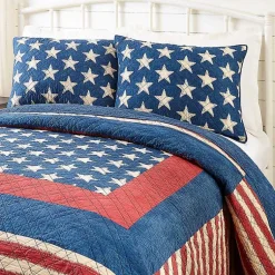 Kirklands Home Americana Patch 3-pc. King Quilt Set Sale