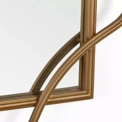 Kirklands Home Amir Bronze Metal Wall Mirror New