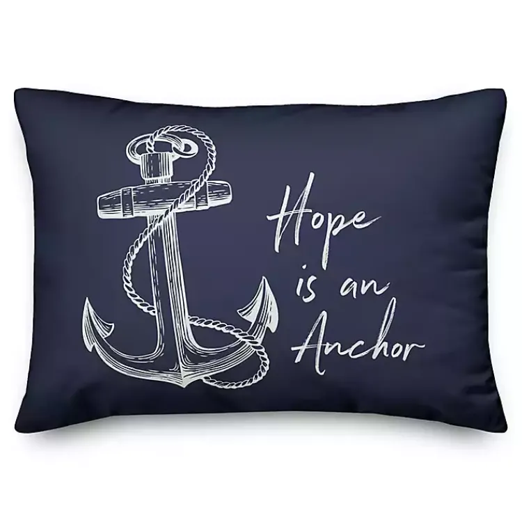 Kirklands Home Anchor Hope Outdoor Pillow Best