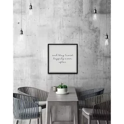 Kirklands Home And They Lived Happily Framed Art Print White Sale