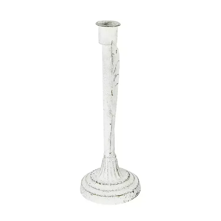 Christmas Decorations>Kirklands Home Angel Wing Taper Candle Holders, Set of 2 White