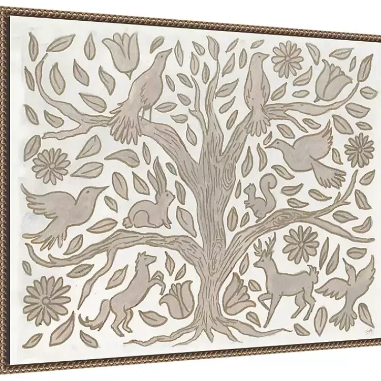 Kirklands Home Animal Tree Canvas Art Print, 30x23 in. Online
