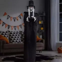 Halloween>Kirklands Home Animated Hanging Vampire Halloween Décor, 6 ft.