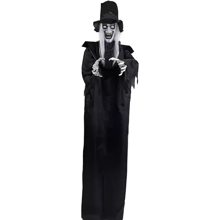 Halloween>Kirklands Home Animated Hanging Vampire Halloween Décor, 6 ft.