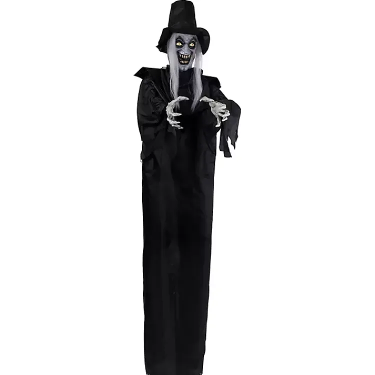 Halloween>Kirklands Home Animated Hanging Vampire Halloween Décor, 6 ft.