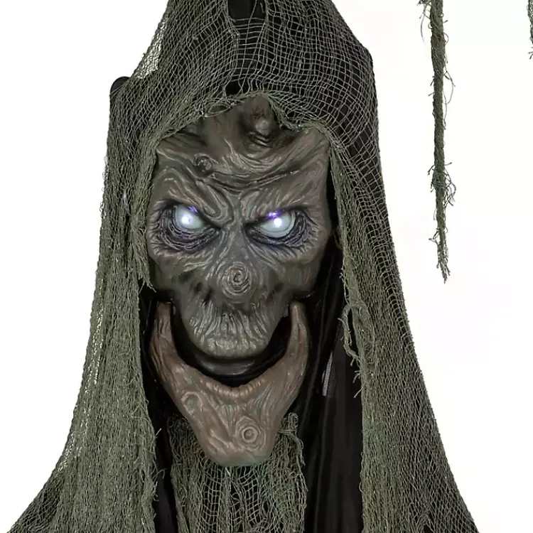 Halloween>Kirklands Home Animated LED Tree Man Halloween Outdoor Décor Black