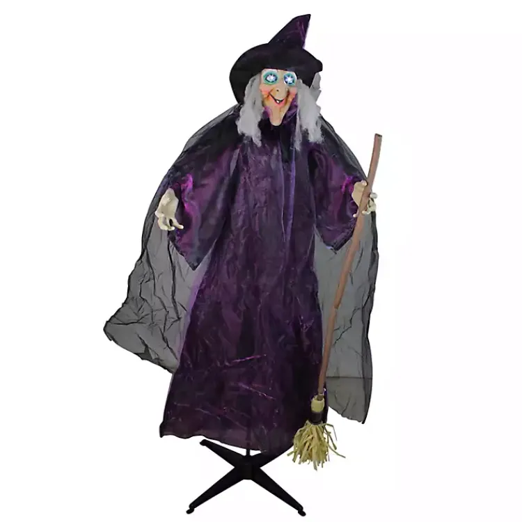 Halloween>Kirklands Home Animated Witch Decoration