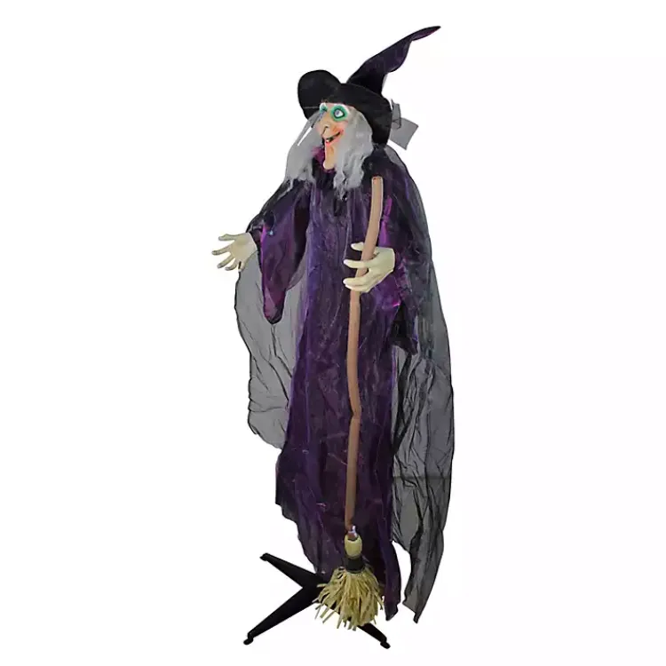 Halloween>Kirklands Home Animated Witch Decoration
