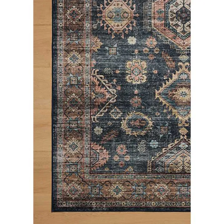 Kirklands Home Anniston Denim Sunset Accent Rug, 2x4 Discount