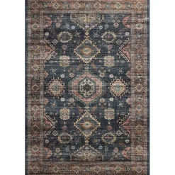 Kirklands Home Anniston Denim Sunset Area Rug, 5x8 Discount