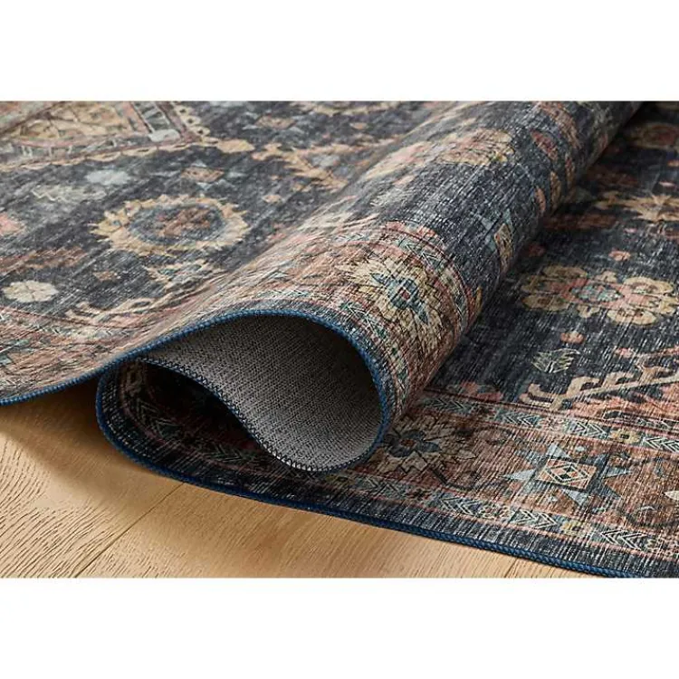 Kirklands Home Anniston Denim Sunset Area Rug, 5x8 Discount
