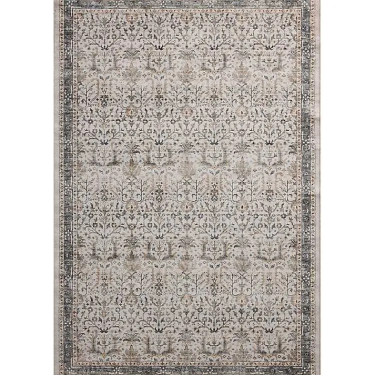 Kirklands Home Anniston Ivory Stone Accent Rug, 2x4 Sale