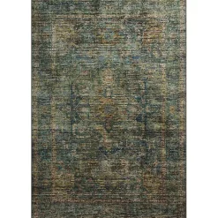 Kirklands Home Anniston Vintage Blue Accent Rug, 2x4 Discount