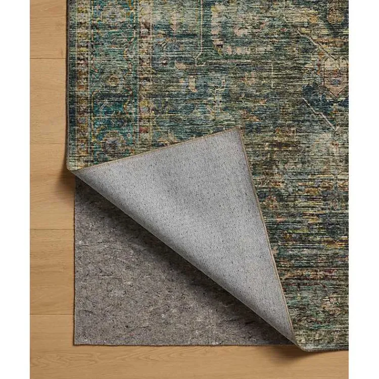 Kirklands Home Anniston Vintage Blue Area Rug, 8x10 New