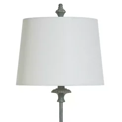 Kirklands Home Antique Cast Buffet Lamp Blue Discount