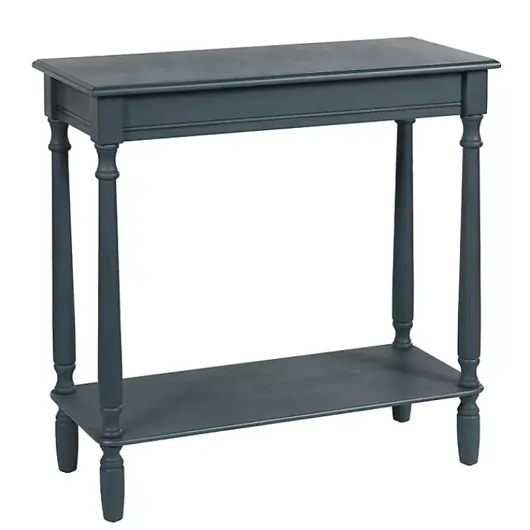 Kirklands Home Antique Wood Rachel Console Table Blue Outlet