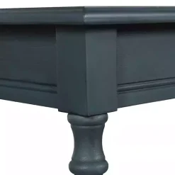 Kirklands Home Antique Wood Rachel Console Table Blue Outlet