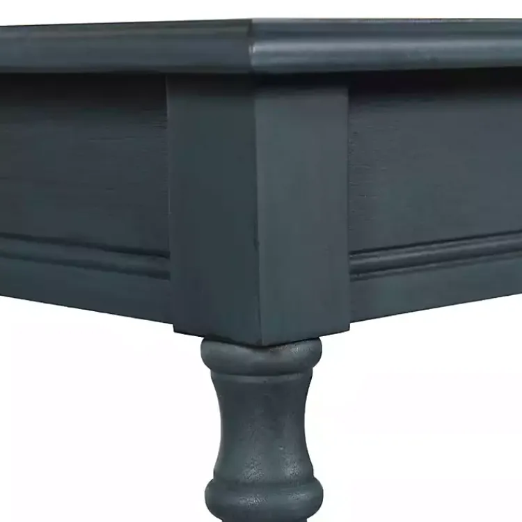 Kirklands Home Antique Wood Rachel Console Table Blue Outlet