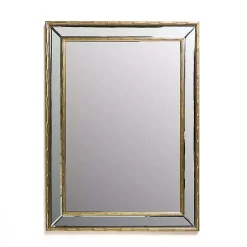 Kirklands Home Antique Brass Bamboo Wall Mirror Discount