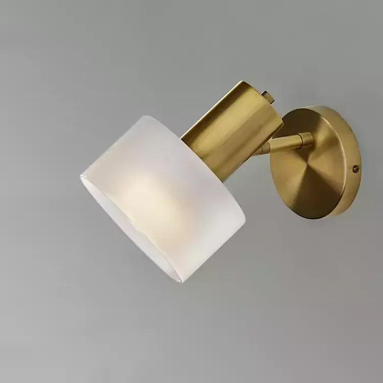 Sconces>Kirklands Home Antique Brass Rhodes Sconce
