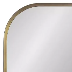 Kirklands Home Antique Brass Wide Arch Wall Mirror Gold Best