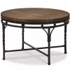 Kirklands Home Antique Bronze Round Coffee Table Discount