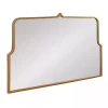 Kirklands Home Antique Gold Metal Wide Arched Wall Mirror Discount