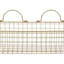 Kirklands Home Antique Gold 2-pc. Wire Basket Set Sale