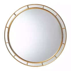 Kirklands Home Antique Goldleaf Round Wall Mirror Hot