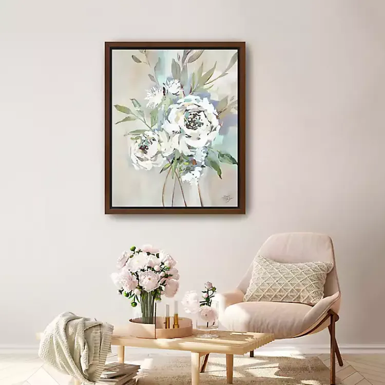 Kirklands Home Antique Rose II Framed Canvas Art Print Hot