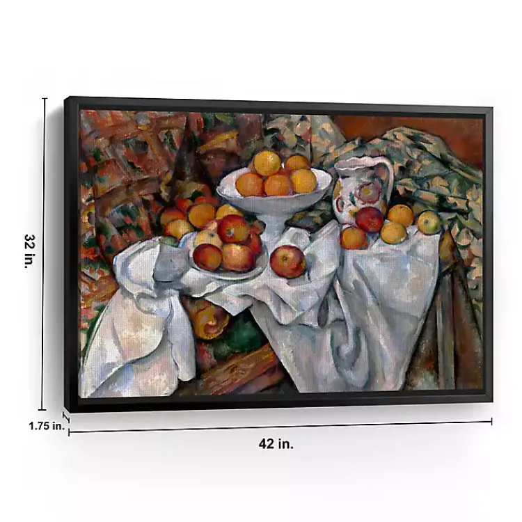Kirklands Home Apples and Oranges Canvas Art Print, 42x32 in. Multi New