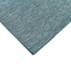 Kirklands Home Aqua Intertwine Indoor/Outdoorr Area Rug, 6x9 Blue Discount