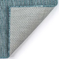 Kirklands Home Aqua Intertwine Indoor/Outdoor Area Rug, 7x9 Blue Online