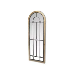 Kirklands Home Arched Windowpane Wall Mirror Online