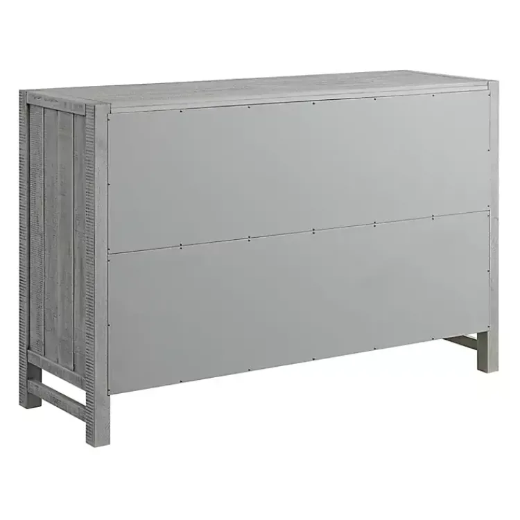 Kirklands Home Arden Wood 6-Drawer Dresser Gray Hot