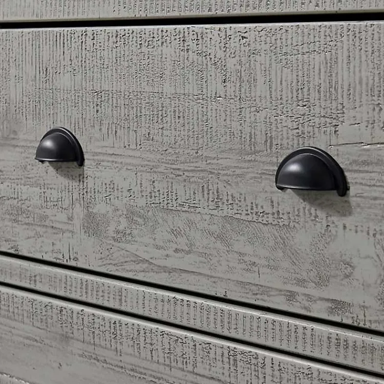 Kirklands Home Arden Wood 6-Drawer Dresser Gray Hot