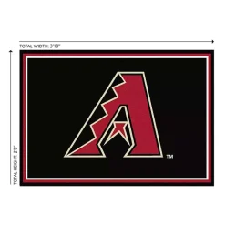 Kirklands Home Arizona Diamondbacks Spirit Rug, 3x4 New