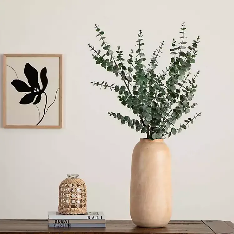 Stems & Bouquets>Kirklands Home Artificial Eucalyptus Stems, Set of 3 Green