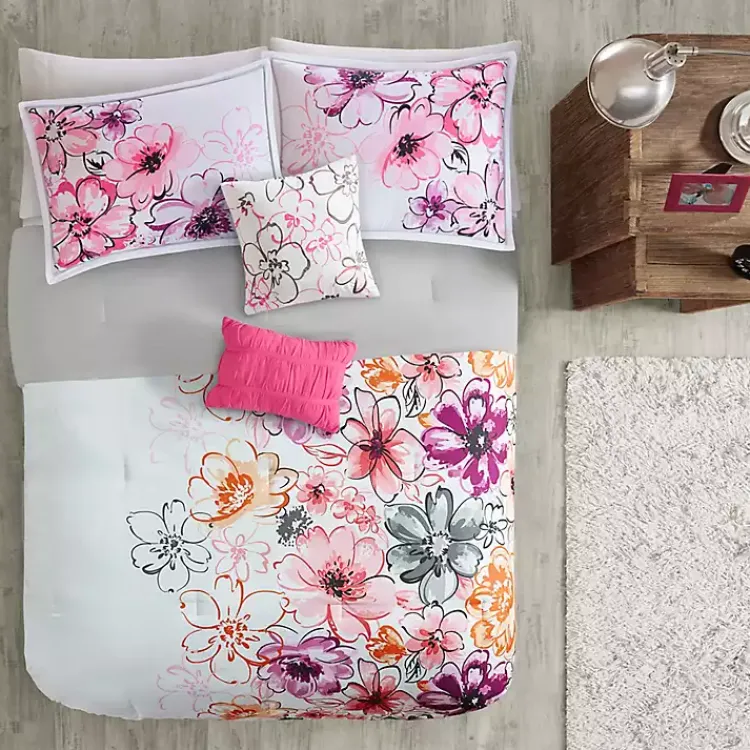 Kirklands Home Ashley Floral California King 5-pc. Comforter Set Online